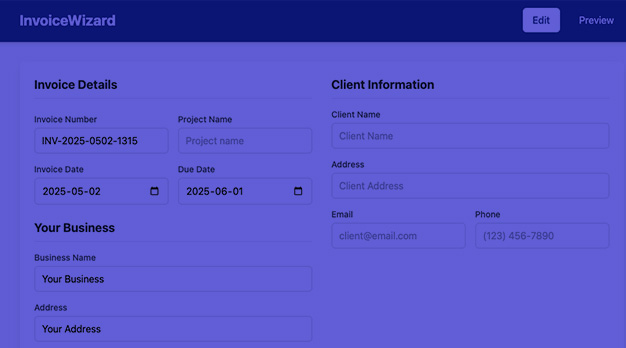 InvoiceWizard